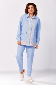 Модель 1440 голубой Милора-стиль