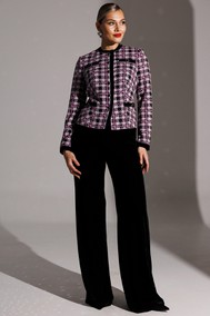 Модель 25-2950 черный+сирень Мода-Юрс