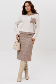 Модель 993 коричневый с бежевым Галеан Cтиль