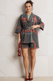 Модель 304 серый/клетка Мублиз