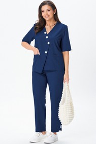 Модель 1084 синий меланж Vilena fashion