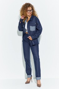 Модель 688 синий Euromoda