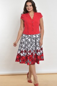Модель 1080 красный+белый Lady Style Classic