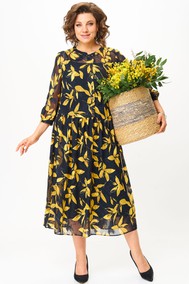 Модель 2811/1 Черный с желтым Lady Style Classic