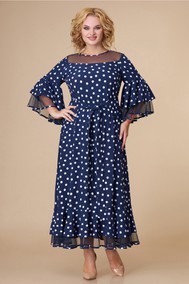 Модель 1593 синий+горох Svetlana Style