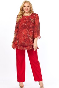 Модель 2213.16 красный мрамор Элль-стиль