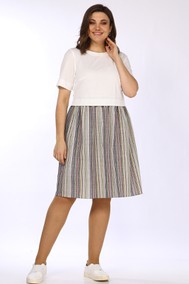 Модель 1515/4 Молочный с мультиколором Lady Style Classic