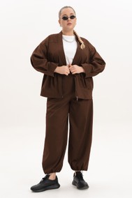 Модель 4127-2 Коричневый,Молочный ALGRANDA