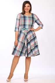 Модель 580 Мультиколор Клетка Lady Style Classic