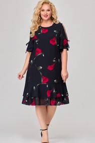 Модель 1865 синий+цветы Svetlana Style