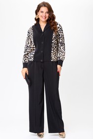 Модель 2904 Черный с бежевым Lady Style Classic