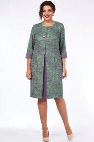 Модель 1758/4 зеленый с сиреневым Lady Style Classic