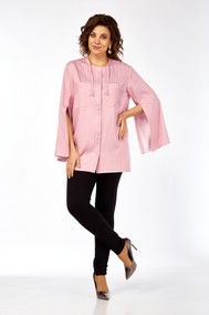 Модель 0350 полоска, розовый+молочный AVENUE