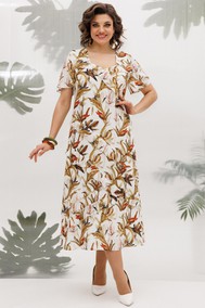 Модель 5673 оттенки бежевого Mira Fashion