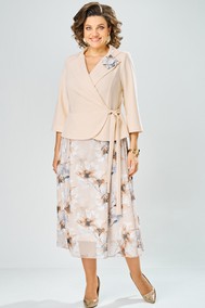 Модель 922/1-8 бежевый/беж цветы Bonna Image