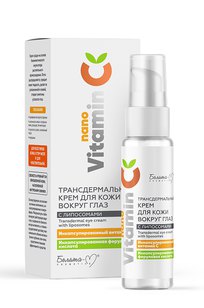 Трансдермальный крем для кожи вокруг глаз с липосомами серии nanoVitamin C 30 г