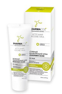 Активный увлажняющий КРЕМ BIODERMIN ACNE для лица