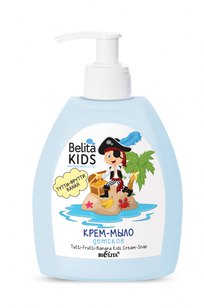 Детское крем-мыло «Тутти-Фрутти-Банан» Belita Kids.Для мальчиков 3-7 лет 300 мл