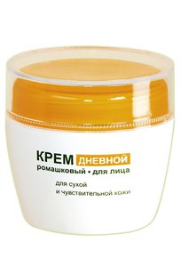 Крем Ромашковый для лица дневной для сухой и чувствительной кожи