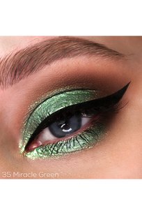 Тени для век жидкие сияющие RELOUIS PRO Sparkle Liquid Eyeshadow тон:35 ,:Miracle Green