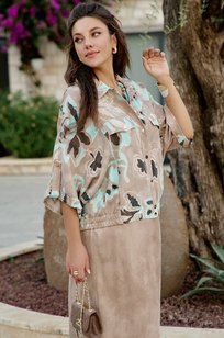 htmlspecialchars($product->getTitle())?> Модель 28113бл какао, принт VITTORIA QUEEN