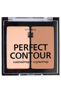 VITEX Палетка для контуринга PERFECT CONTOUR, тон 02 Bronze