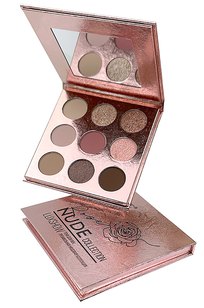 LUXSHOW Палетка теней для век ROSE NUDE COLLECTION, 9 тонов