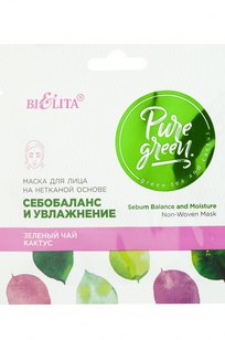 Маска для лица на нетканой основе «Себобаланс и увлажнение»