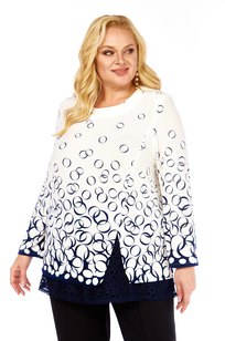 Модель 4073 бело-синий Abbi