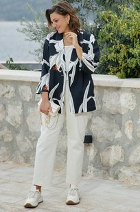 Модель 27193 черный, кремовый VITTORIA QUEEN