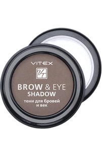 VITEX Тени для бровей и век BROW&EYE SHADOW, тон 12 Light brown
