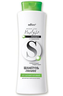Шампунь-пилинг Мультифруктовый для жирных и нормальных волос