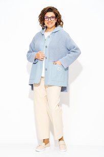 Модель 1515/1507 голубой+экрю Лилиана