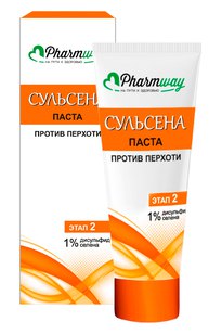 Паста против перхоти 1%