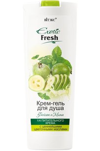 Крем-гель для душа Фейхоа и Мята
