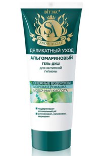 Альгомариновый гель-душ для интимной гигиены