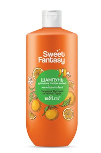 Шампунь для всех типов волос Мандариновый SWEET FANTASY 400 мл