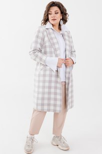 Модель 1249 Бежевая клетка Anelli