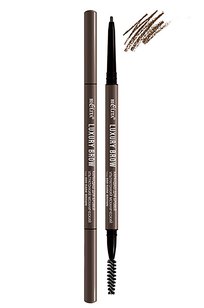 Карандаш для бровей ультратонкий механический LUXURY Brow тон 600 dark brown