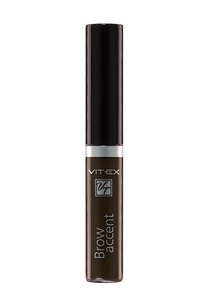VITEX Оттеночный гель для бровей BROW ACCENT, тон 04 Серо-коричневый