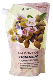 Миндальное крем-мыло косметическое