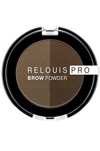 Тени для бровей RELOUIS PRO Brow Powder тон 02