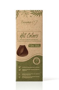 HIT COLORS ТОН № 7.34 ТЕМНАЯ КАРАМЕЛЬ