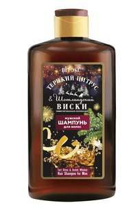 ТЕРПКИЙ ЦИТРУС & ШОТЛАНДСКИЙ ВИСКИ Мужской ШАМПУНЬ для волос 300 мл
