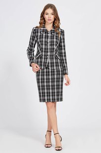 Модель 4821 черно-белый Bazalini